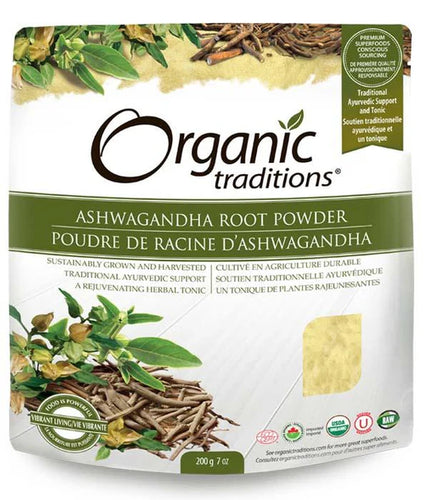 Organic Traditions Ashwagandha Root Powder (200 g)
